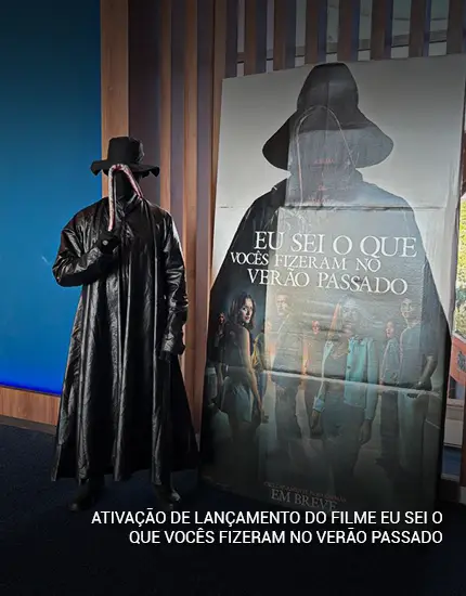 Ativação de Lançamento do filme Eu Sei o Que Vocês Fizeram no Verão Passado