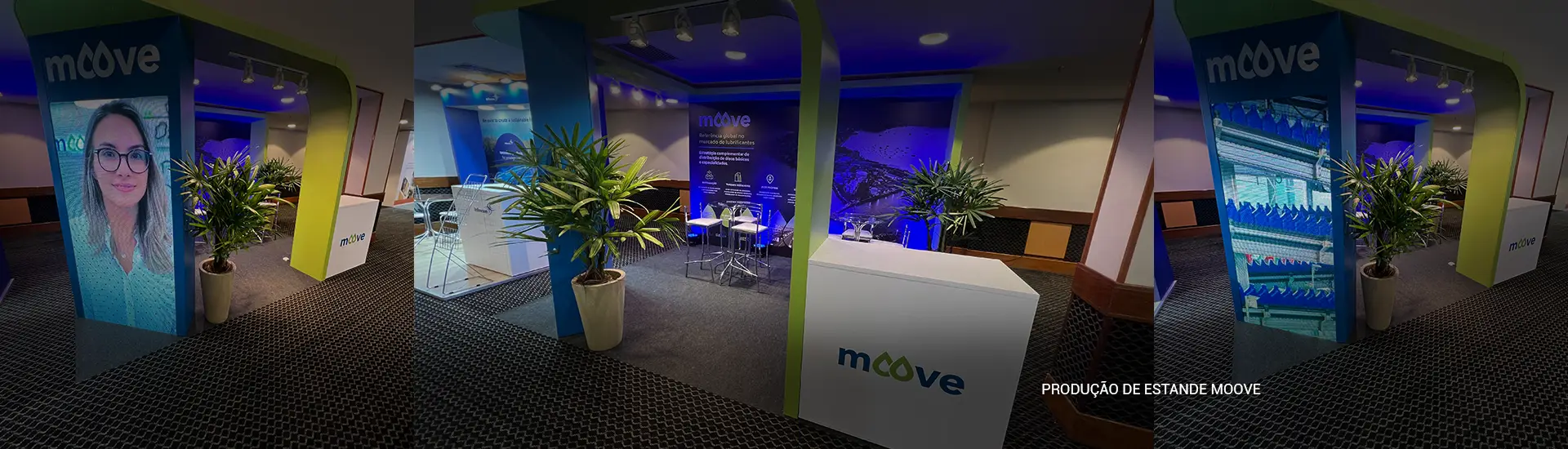 Produção de Estande Moove